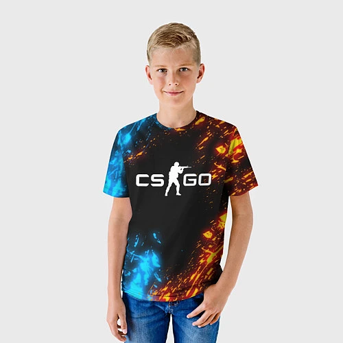 Детская футболка CS GO за 1095 ₽ купить в магазине ПлейПринт(10238009704036)