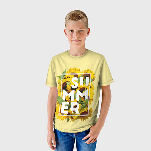 Детская футболка Лето / 3D-принт – фото 3