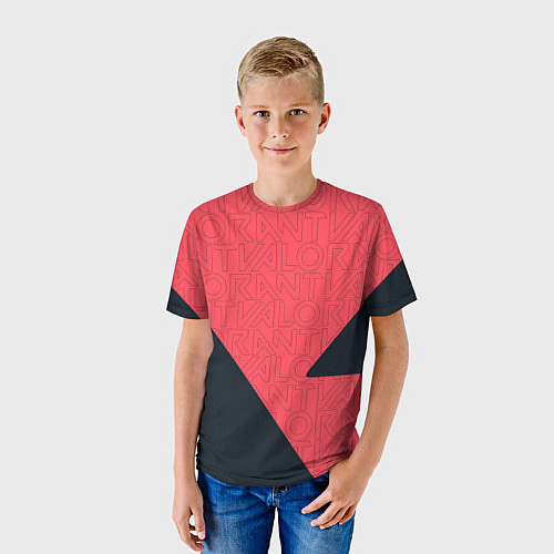 Детская футболка VALORANT / 3D-принт – фото 3