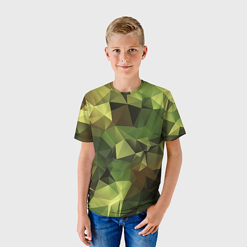 Детская футболка МИЛИТАРИ / 3D-принт – фото 3
