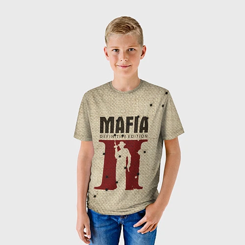 Детская футболка Mafia 2 / 3D-принт – фото 3