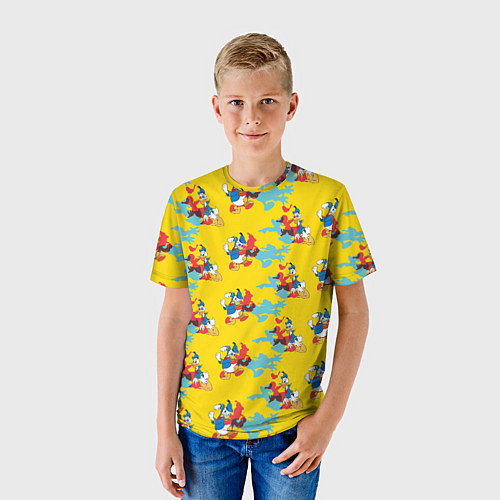 Детская футболка Дональд Дак / 3D-принт – фото 3