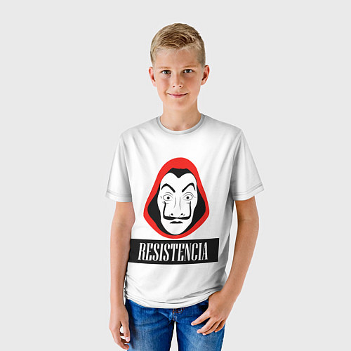 Детская футболка Resistenicia / 3D-принт – фото 3