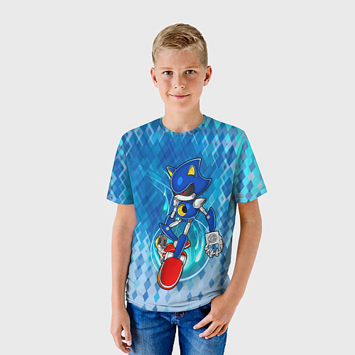 Детская футболка Metal Sonic / 3D-принт – фото 3