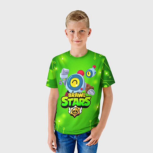 Детская футболка BRAWL STARS NANI / 3D-принт – фото 3