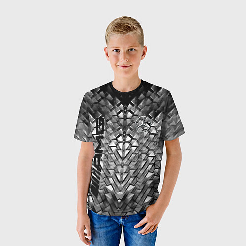 Детская футболка MERCEDES / 3D-принт – фото 3