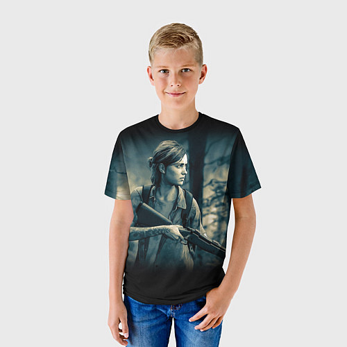 Детская футболка THE LAST OF US спина Z / 3D-принт – фото 3