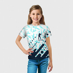 Футболка детская CS GO КС ГО, цвет: 3D-принт — фото 2