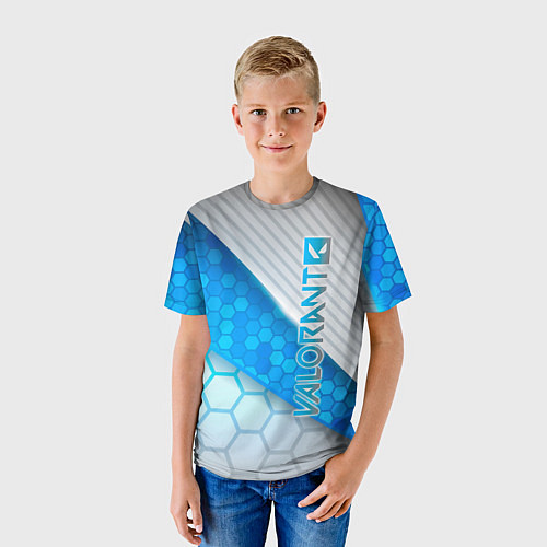 Детская футболка Valorant / 3D-принт – фото 3