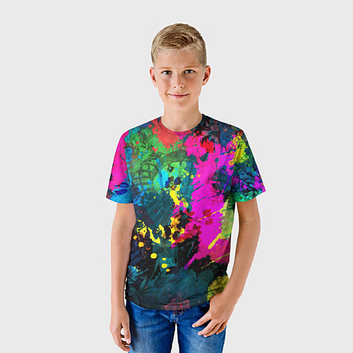 Детская футболка Яркий принт / 3D-принт – фото 3