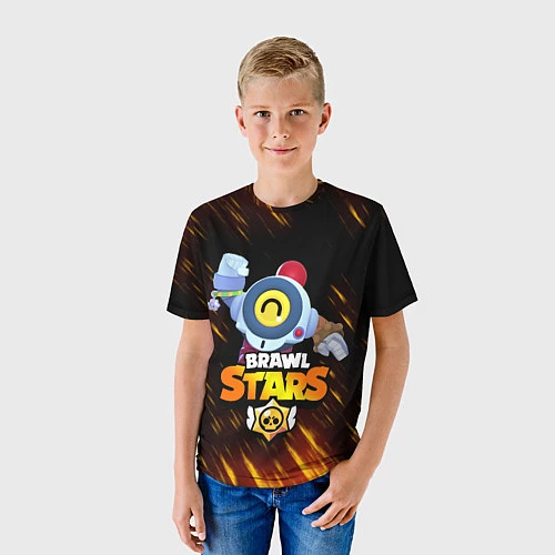 Детская футболка BRAWL STARS NANI / 3D-принт – фото 3