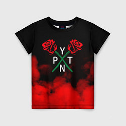 Детская футболка PYTN X ROSE