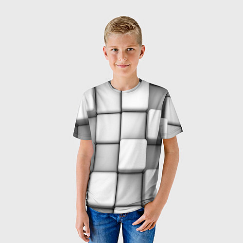 Детская футболка ТЕКСТУРА / 3D-принт – фото 3
