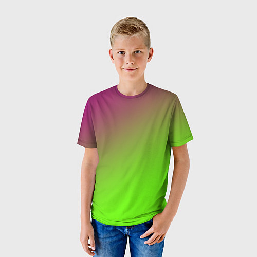Детская футболка Кислотная / 3D-принт – фото 3