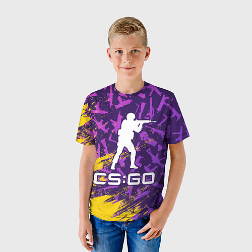 Детская футболка CS GO КС ГО / 3D-принт – фото 3