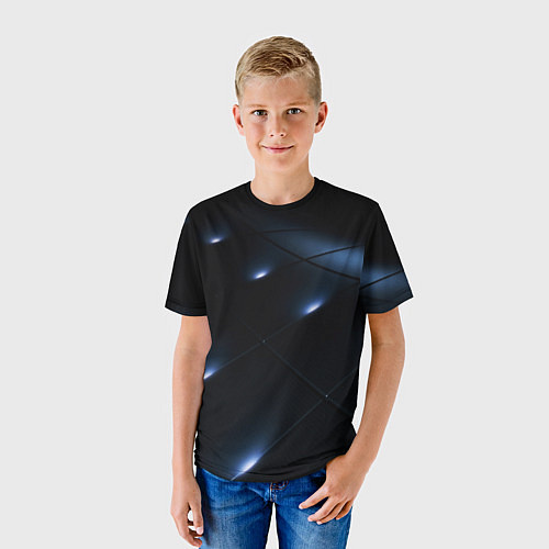 Детская футболка LIGHTING DARK / 3D-принт – фото 3