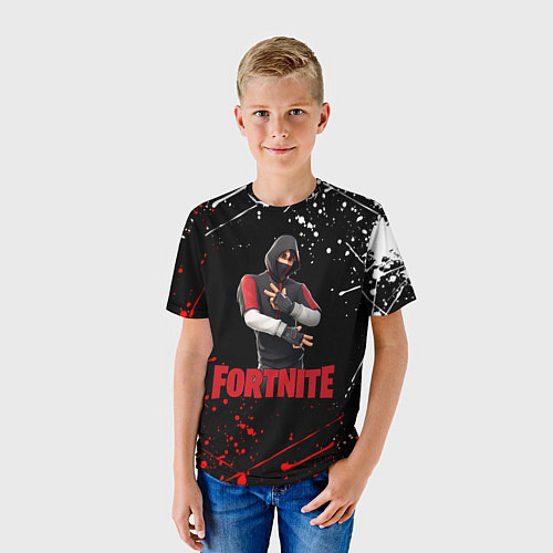 Детская футболка FORTNITE x IKONIK / 3D-принт – фото 3