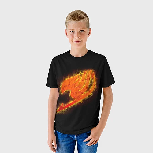 Детская футболка FAIRY TAIL ХВОСТ ФЕИ / 3D-принт – фото 3