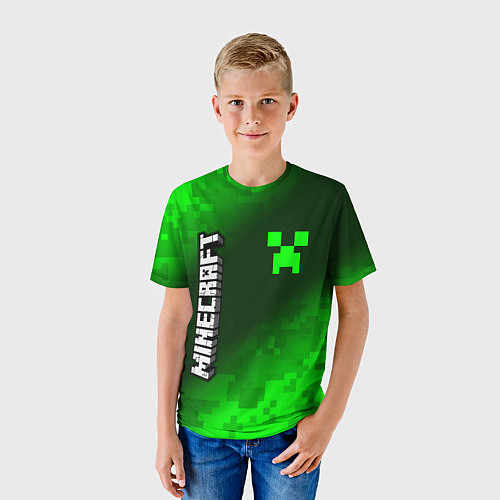 Детская футболка MINECRAFT МАЙНКРАФТ / 3D-принт – фото 3