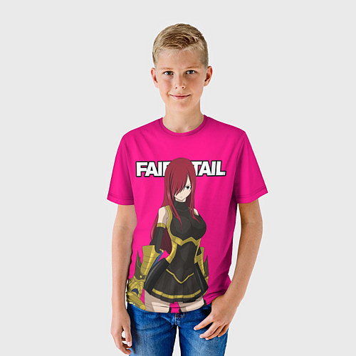 Детская футболка FAIRY TAIL ХВОСТ ФЕИ / 3D-принт – фото 3