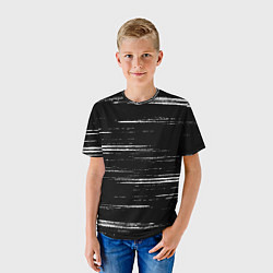 Футболка детская РЕЗКИ ШТРИХИ, цвет: 3D-принт — фото 2