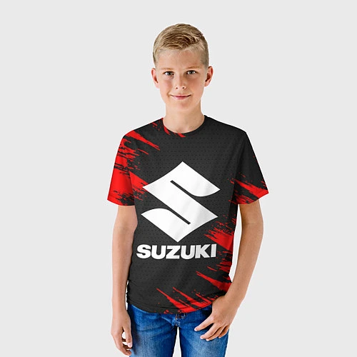 Детская футболка SUZUKI / 3D-принт – фото 3