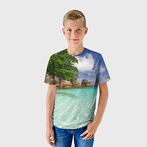 Детская футболка Пхукет / 3D-принт – фото 3