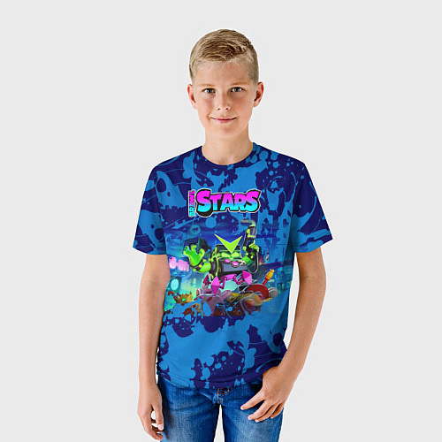 Детская футболка Brawl STARS / 3D-принт – фото 3