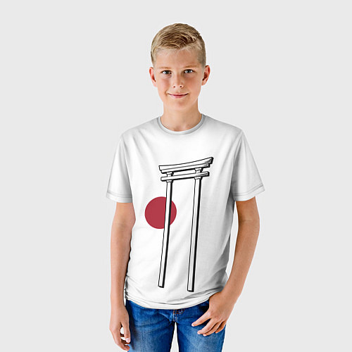 Детская футболка Япония Тории Z / 3D-принт – фото 3