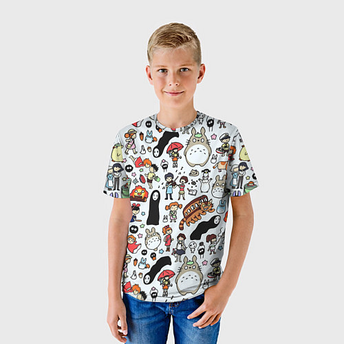 Детская футболка Тоторо / 3D-принт – фото 3