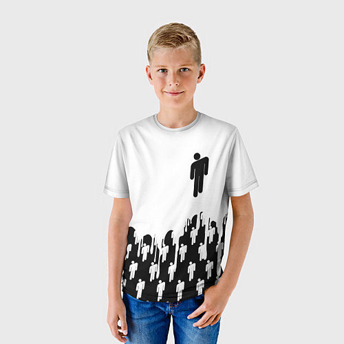 Детская футболка BILLIE EILISH БИЛЛИ АЙЛИШ / 3D-принт – фото 3