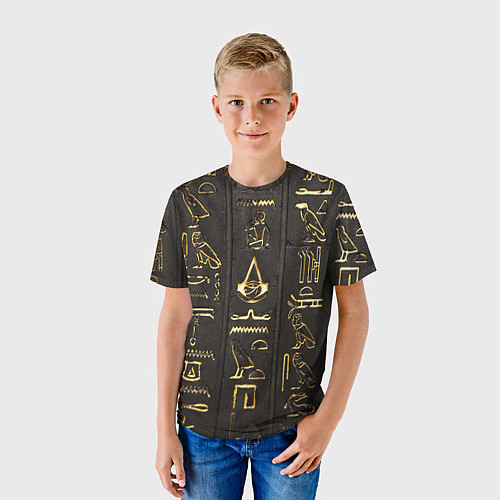 Детская футболка ASSASSINS CREED:ORIGINS / 3D-принт – фото 3