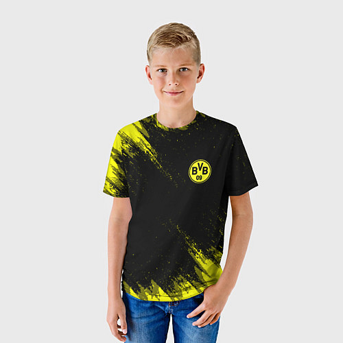 Детская футболка BORUSSIA / 3D-принт – фото 3