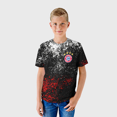 Детская футболка BAYERN MUNCHEN / 3D-принт – фото 3