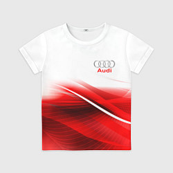 Футболка детская AUDI, цвет: 3D-принт