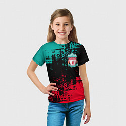 Футболка детская LIVERPOOL, цвет: 3D-принт — фото 2