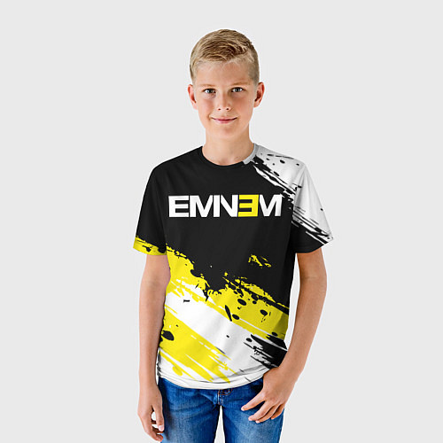 Детская футболка Eminem / 3D-принт – фото 3