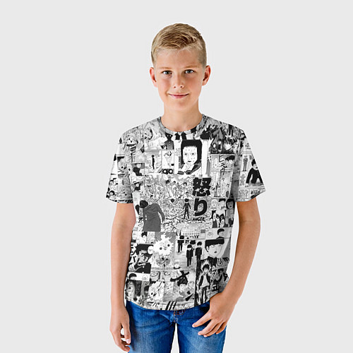 Детская футболка МОБ ПСИХО 100 / 3D-принт – фото 3