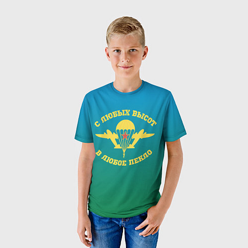 Детская футболка ВДВ / 3D-принт – фото 3