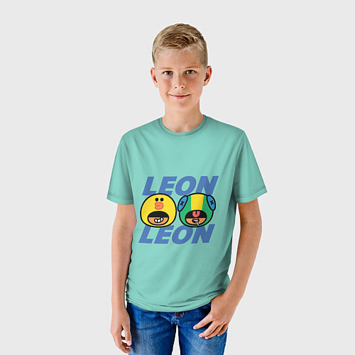 Детская футболка Leon and Sally / 3D-принт – фото 3