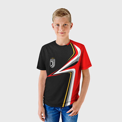 Детская футболка Ювентус Униформа / 3D-принт – фото 3