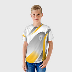 Футболка детская Juventus Uniform, цвет: 3D-принт — фото 2