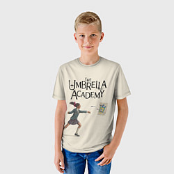 Футболка детская The umbrella academy, цвет: 3D-принт — фото 2