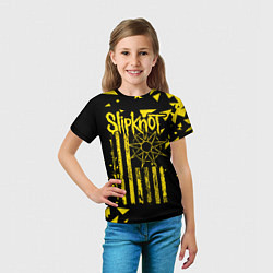 Футболка детская Slipknot, цвет: 3D-принт — фото 2