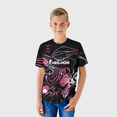 Детская футболка Cs:go Neo-Noir cuberpunk Style киберпанк / 3D-принт – фото 3
