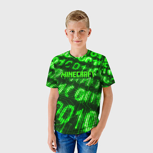 Детская футболка MINECRAFT / 3D-принт – фото 3