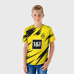 Футболка детская Reus Borussia Dortmund 20-21, цвет: 3D-принт — фото 2