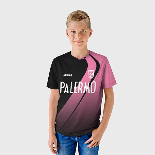 Детская футболка PALERMO FC / 3D-принт – фото 3
