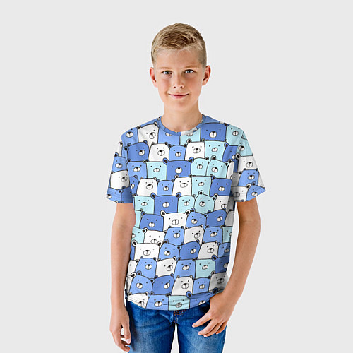Детская футболка МИШКИ / 3D-принт – фото 3