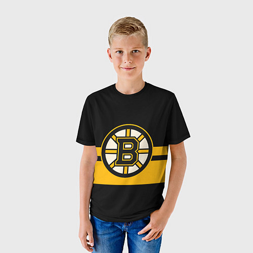 Детская футболка BOSTON BRUINS NHL / 3D-принт – фото 3